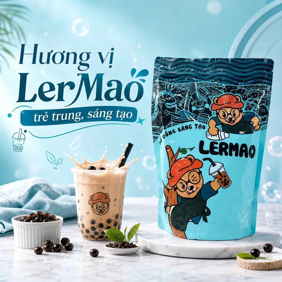 Bột Pudding trứng Lermao